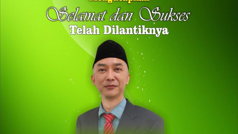 Selamat & Sukses telah dilantiknya Dr. H. Aji Syailendra Ubaidillah, M.Sc. sebagai Dekan Fakultas Teknik UMMAT