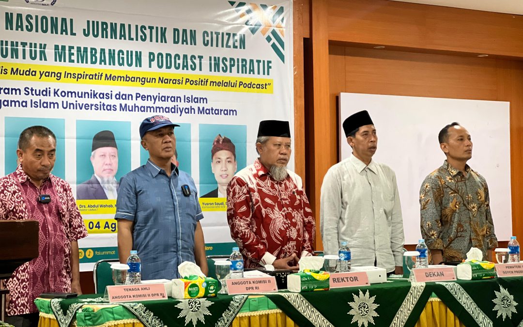 FAI UMMAT Dorong Mahasiswa Jadi Jurnalis Muda Inspiratif Lewat Seminar Nasional